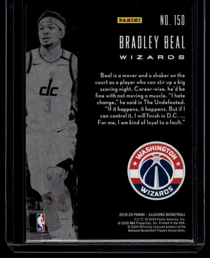 2019-20 Panini Illusions #150 Bradley Beal