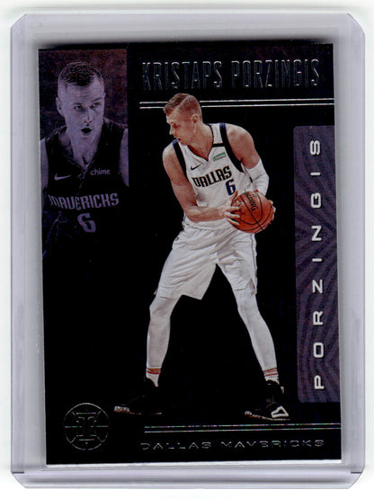 2019-20 Panini Illusions #58 Kristaps Porzingis Sapphire