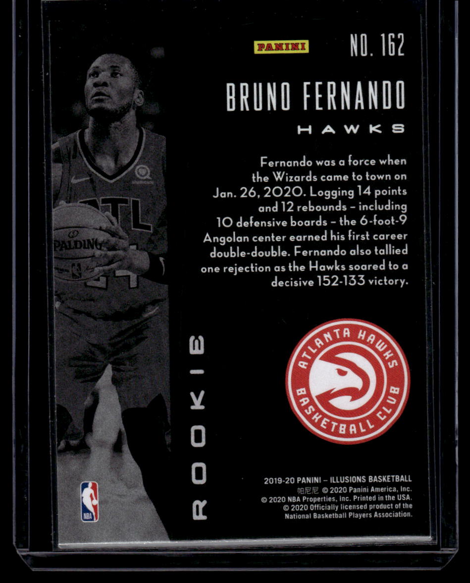 2019-20 Panini Illusions #162 Bruno Fernando