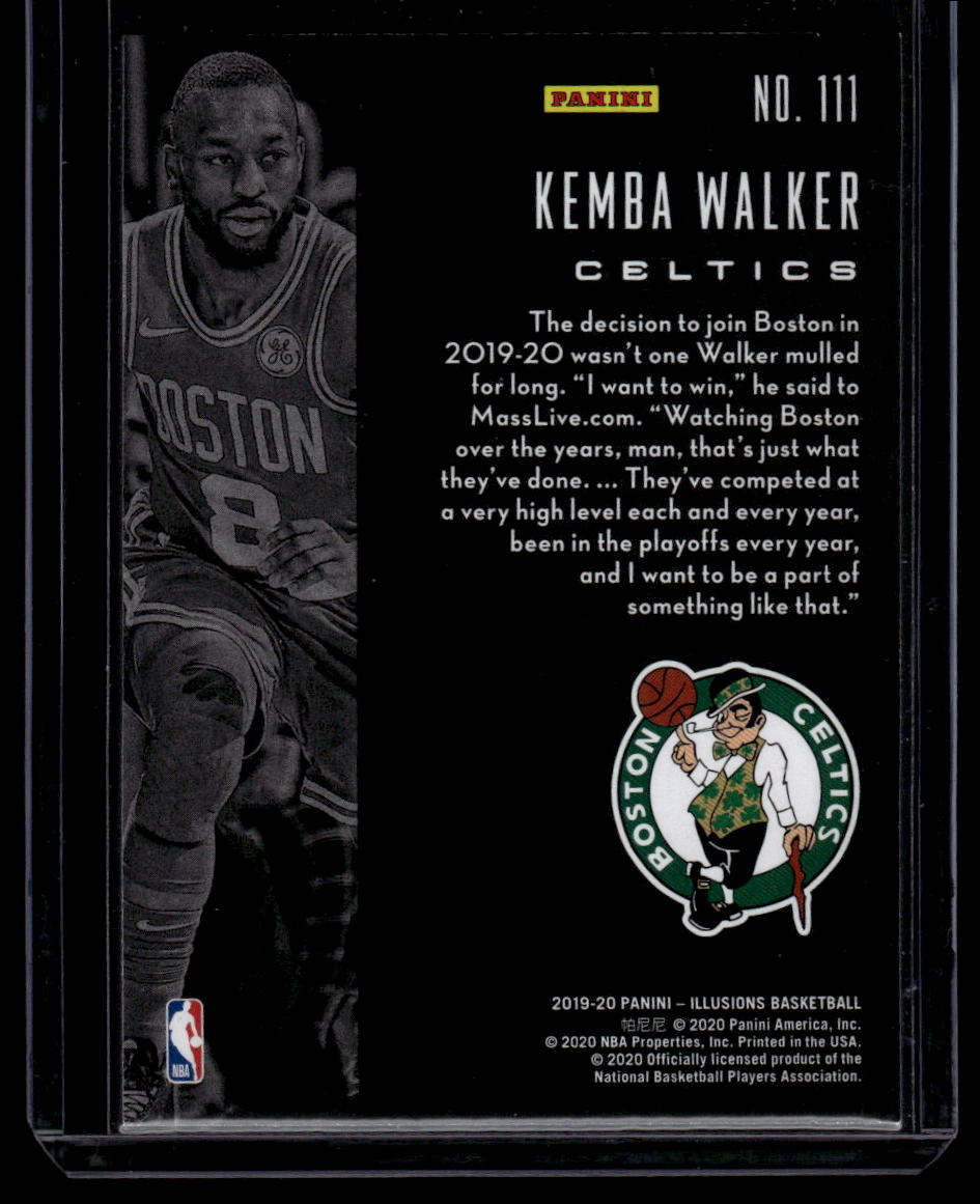 2019-20 Panini Illusions #111 Kemba Walker