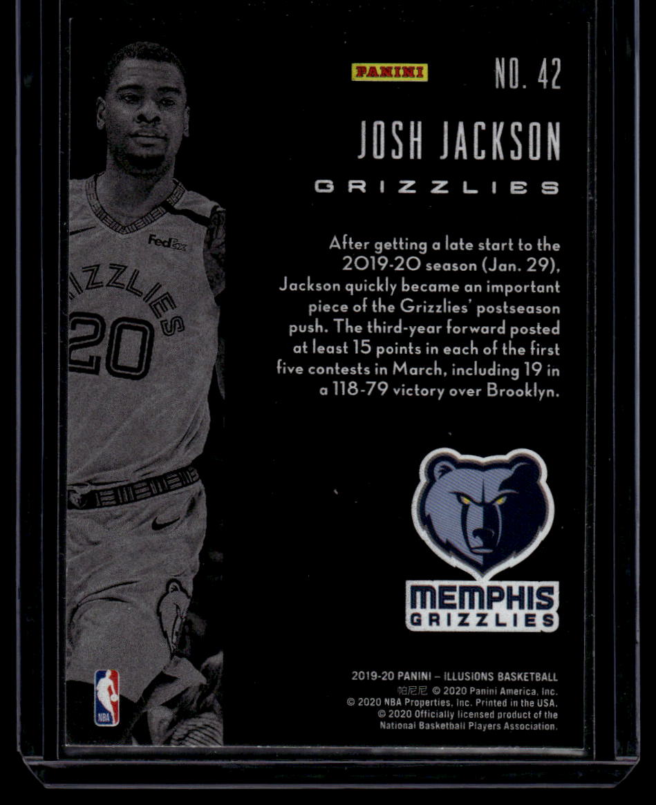 2019-20 Panini Illusions #42 Josh Jackson