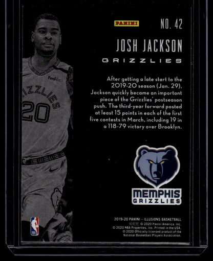 2019-20 Panini Illusions #42 Josh Jackson