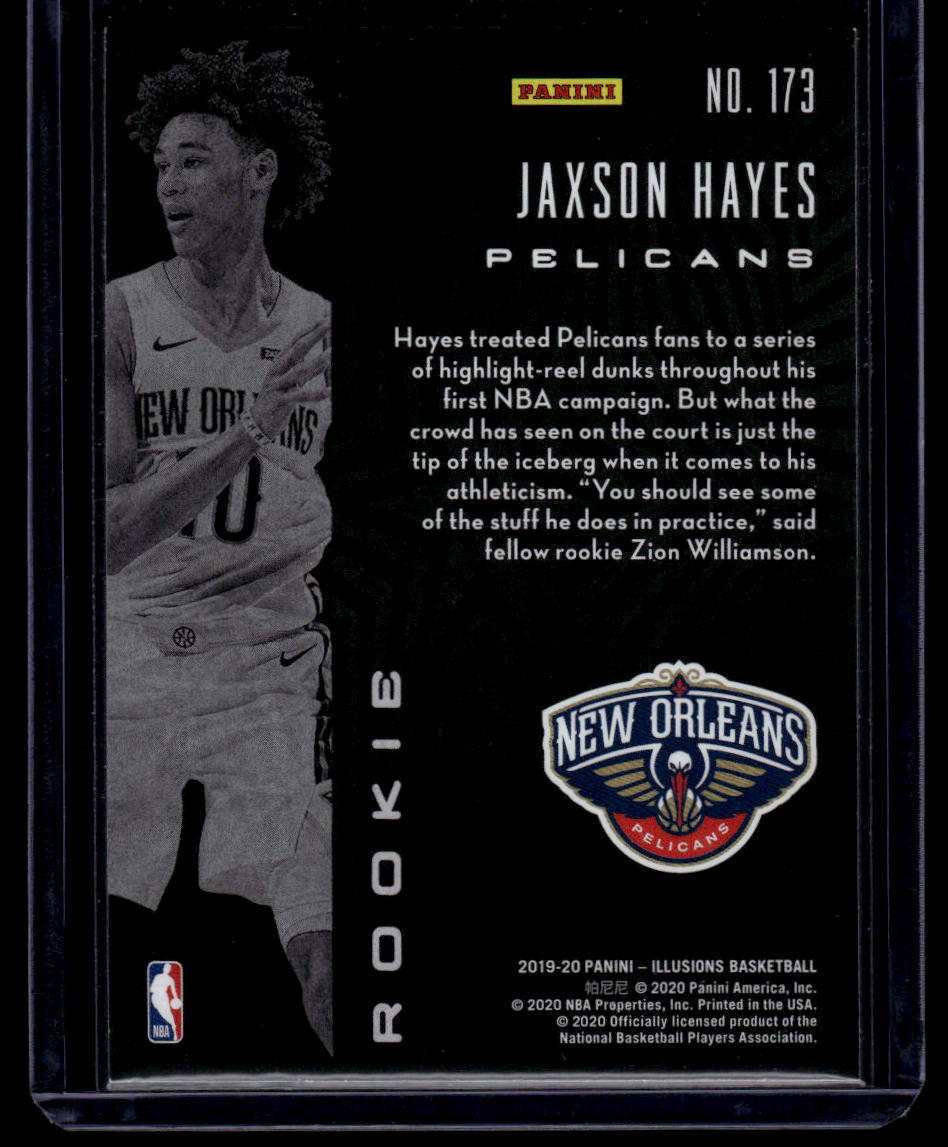 2019-20 Panini Illusions #173 Jaxson Hayes