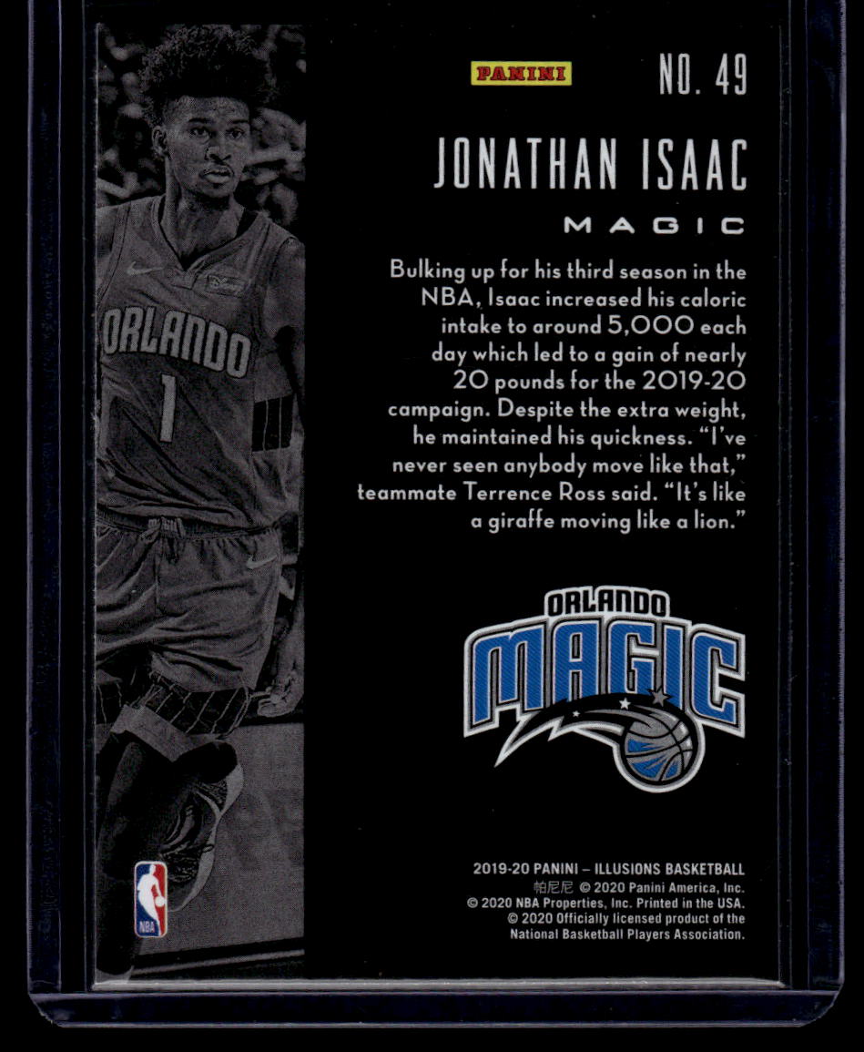 2019-20 Panini Illusions #49 Jonathan Isaac