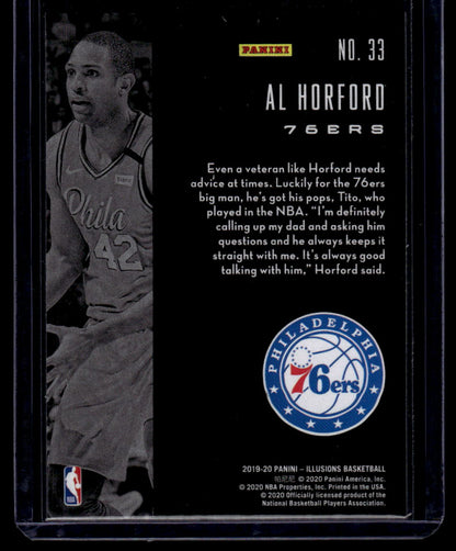 2019-20 Panini Illusions #33 Al Horford