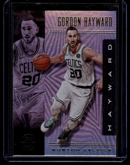 2019-20 Panini Illusions #86 Gordon Hayward