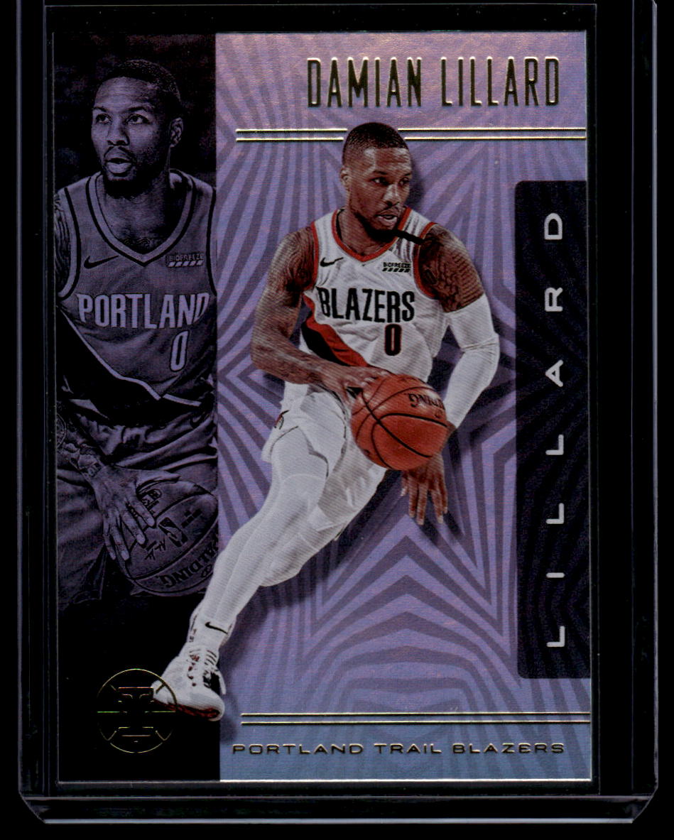 2019-20 Panini Illusions #88 Damian Lillard