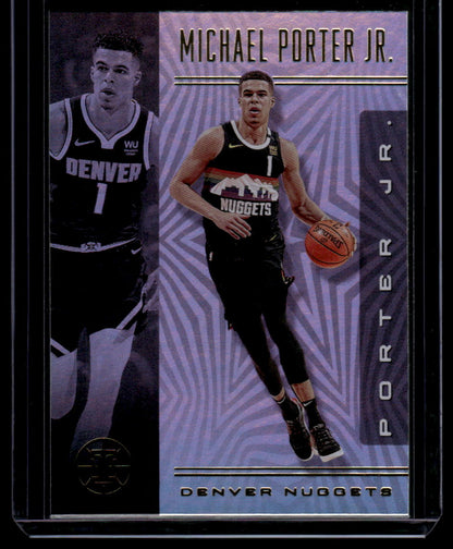 2019-20 Panini Illusions #142 Michael Porter Jr.