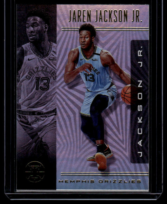 2019-20 Panini Illusions #100 Jaren Jackson Jr.