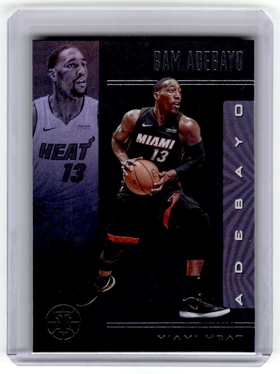 2019-20 Panini Illusions #112 Bam Adebayo Sapphire