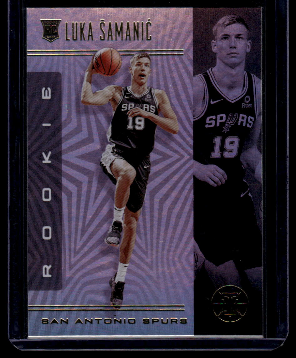 2019-20 Panini Illusions #177 Luka Samanic