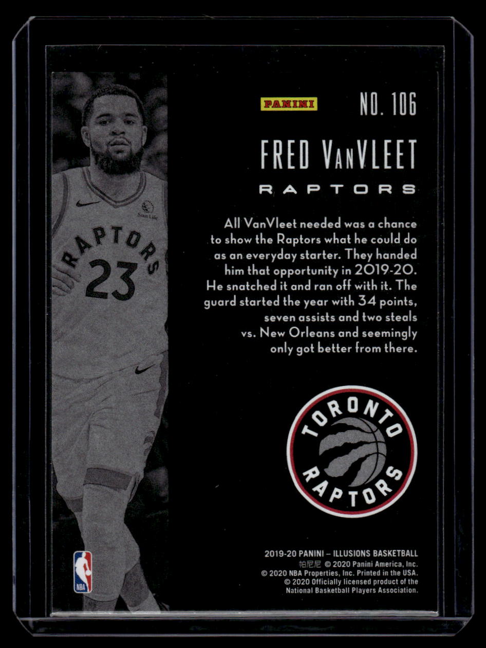 2019-20 Panini Illusions #106 Fred VanVleet