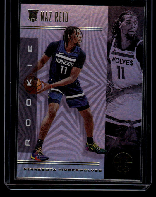 2019-20 Panini Illusions #198 Naz Reid