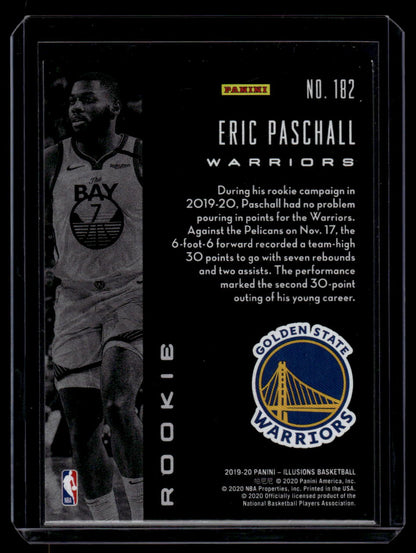 2019-20 Panini Illusions #182 Eric Paschall