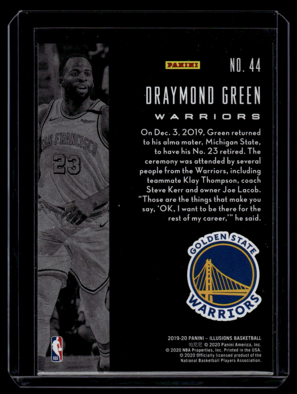 2019-20 Panini Illusions #44 Draymond Green