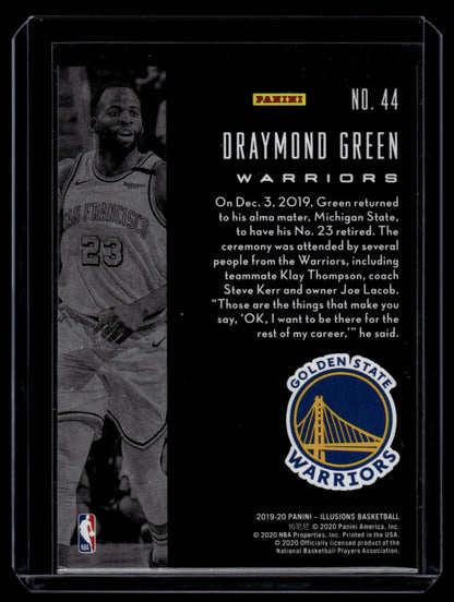 2019-20 Panini Illusions #44 Draymond Green