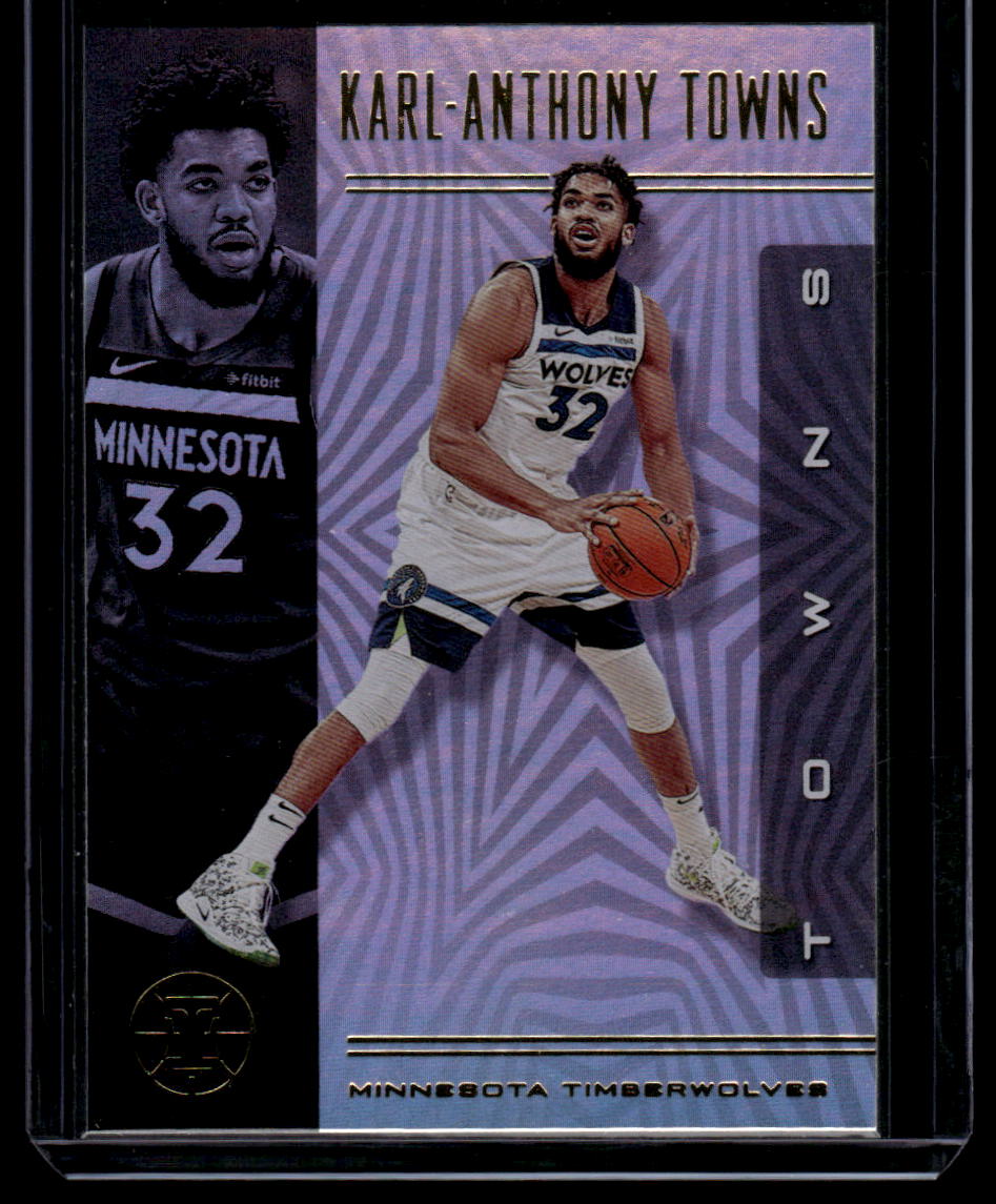 2019-20 Panini Illusions #131 Karl-Anthony Towns