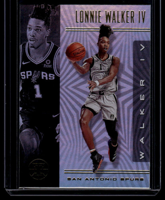 2019-20 Panini Illusions #122 Lonnie Walker IV