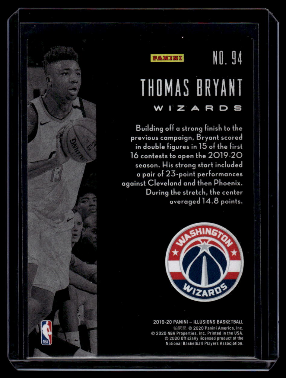 2019-20 Panini Illusions #94 Thomas Bryant