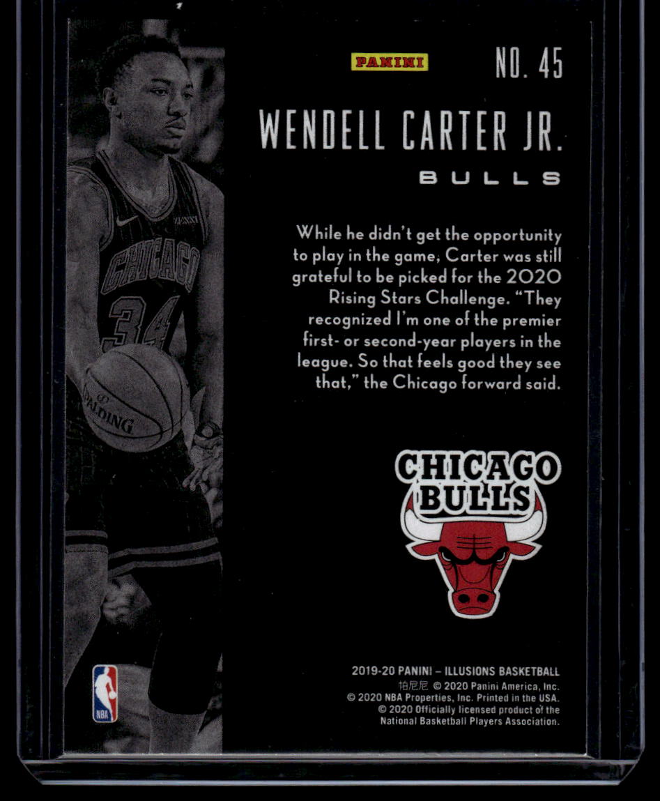 2019-20 Panini Illusions #45 Wendell Carter Jr.