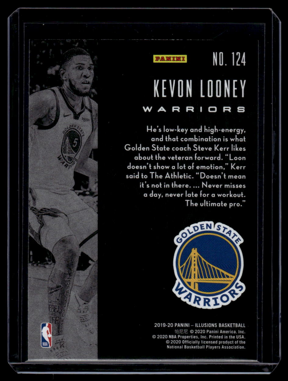 2019-20 Panini Illusions #124 Kevon Looney