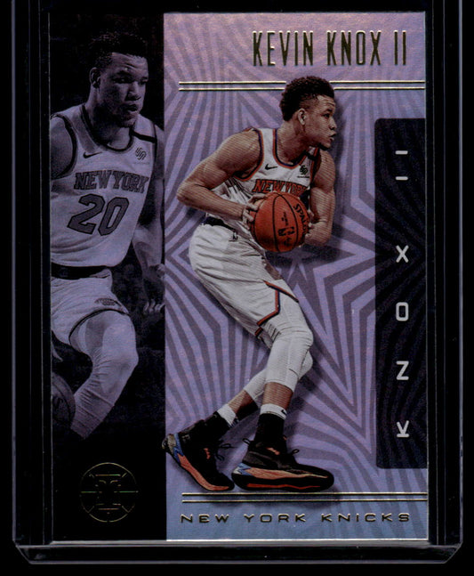 2019-20 Panini Illusions #74 Kevin Knox II