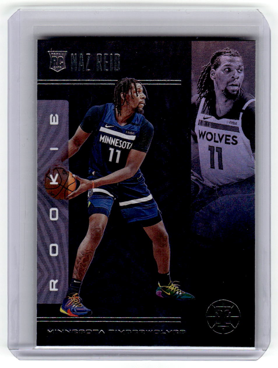 2019-20 Panini Illusions #198 Naz Reid Sapphire