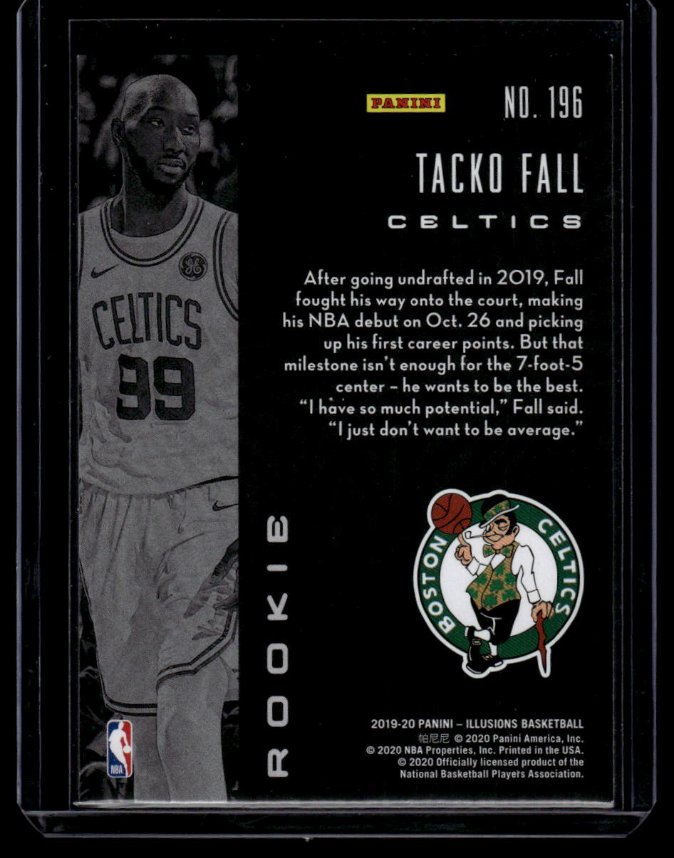 2019-20 Panini Illusions #196 Tacko Fall Sapphire