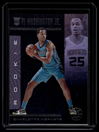 2019-20 Panini Illusions #165 PJ Washington Jr. Sapphire