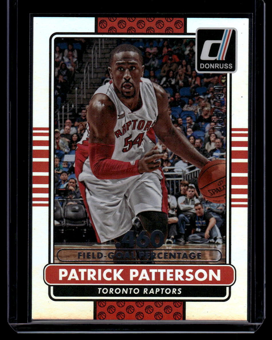 2014-15 Donruss #91 Patrick Patterson Stat Line Season #/460