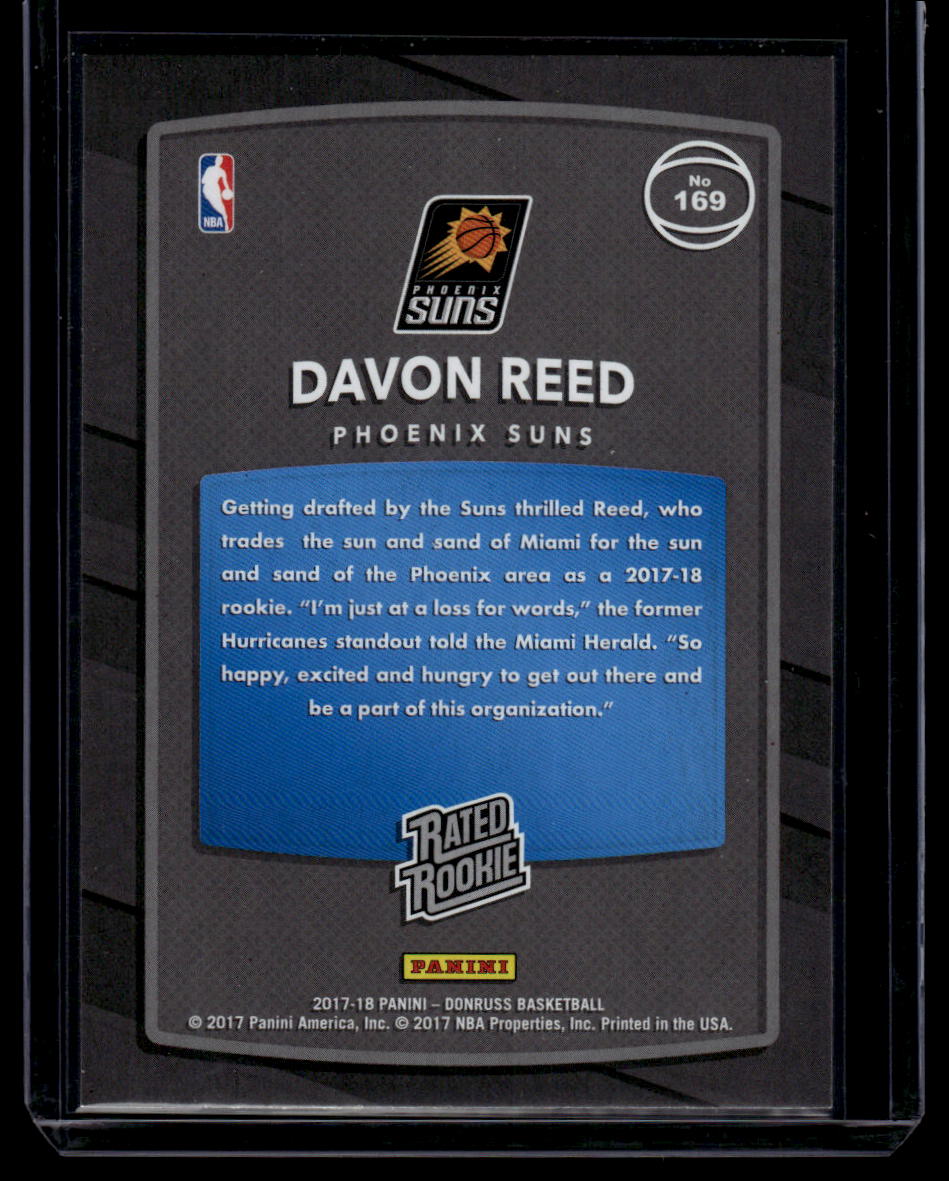 2017-18 Donruss #169 Davon Reed