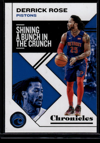 2019-20 Panini Chronicles #28 Derrick Rose