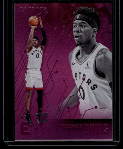 2019-20 Panini Chronicles #233 Terence Davis Pink