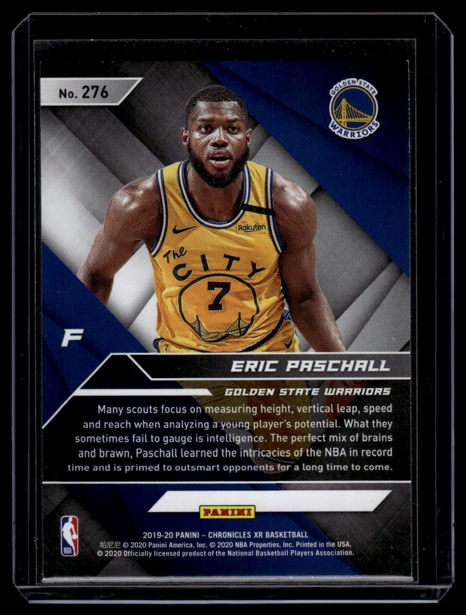 2019-20 Panini Chronicles #276 Eric Paschall