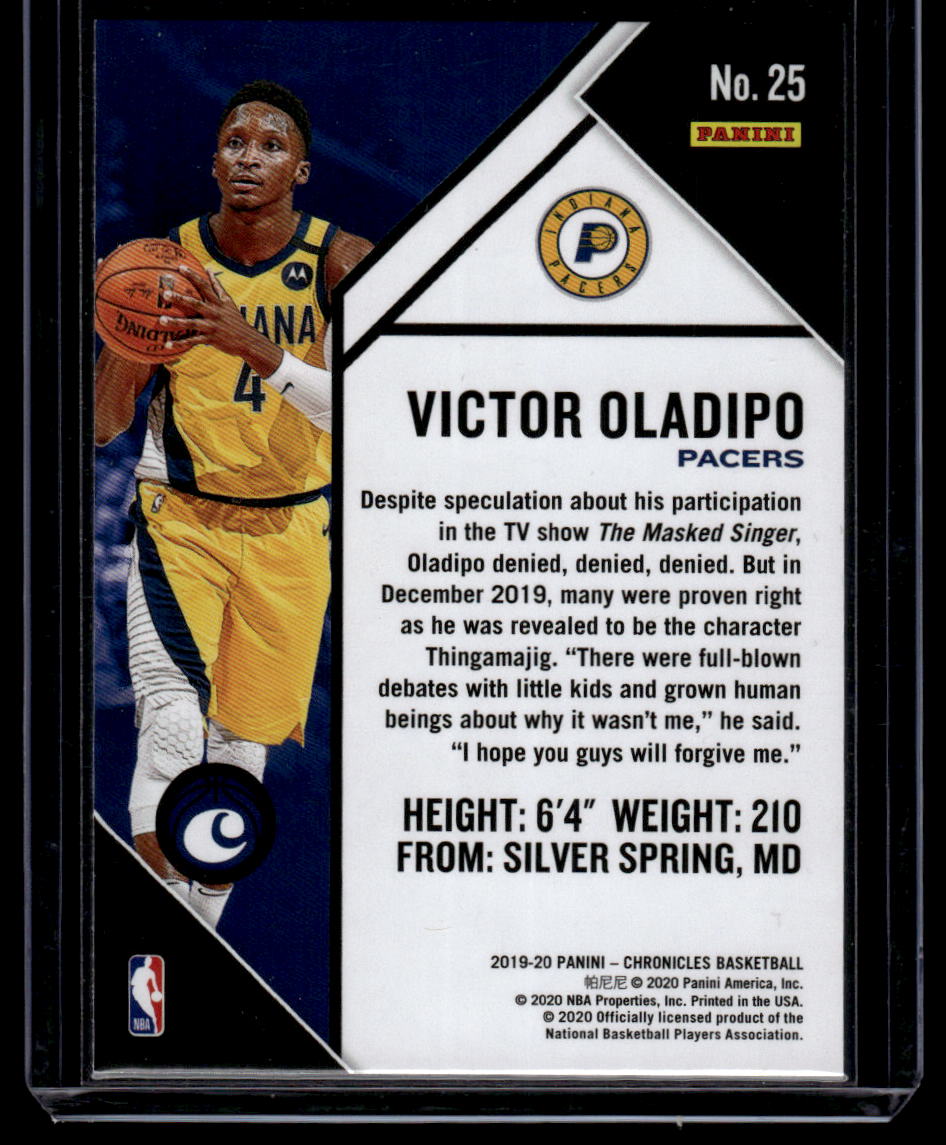 2019-20 Panini Chronicles #25 Victor Oladipo