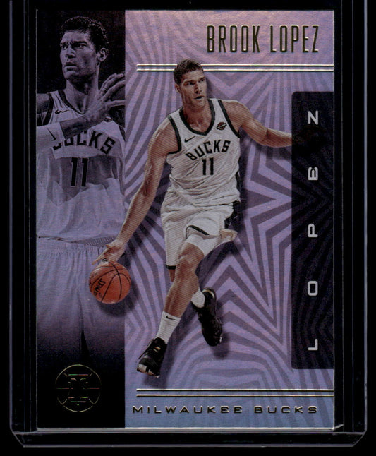 2019-20 Panini Illusions #21 Brook Lopez