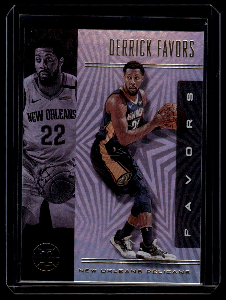 2019-20 Panini Illusions #78 Derrick Favors