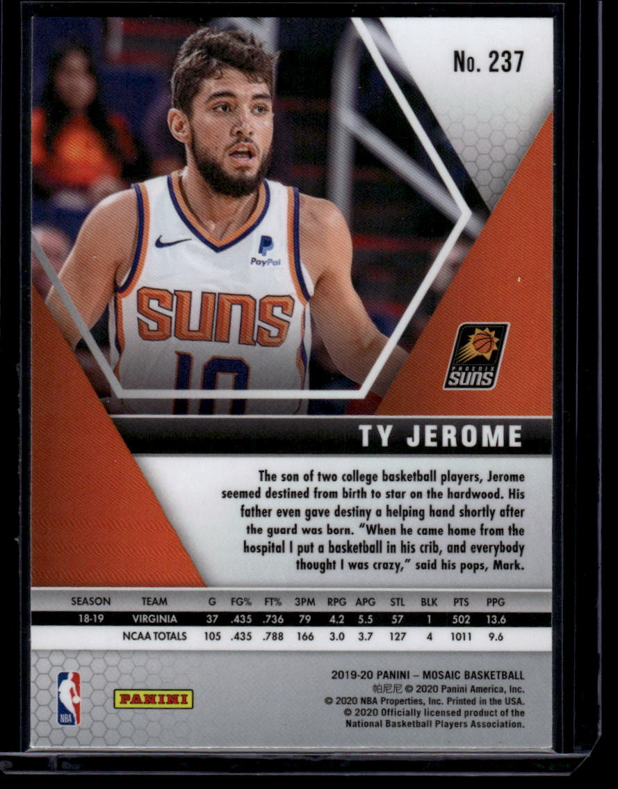 2019-20 Panini Mosaic #237 Ty Jerome