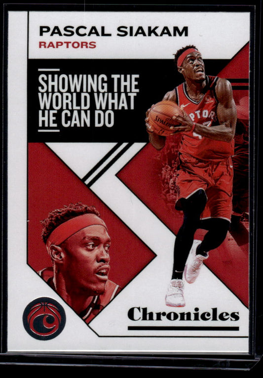 2019-20 Panini Chronicles #46 Pascal Siakam