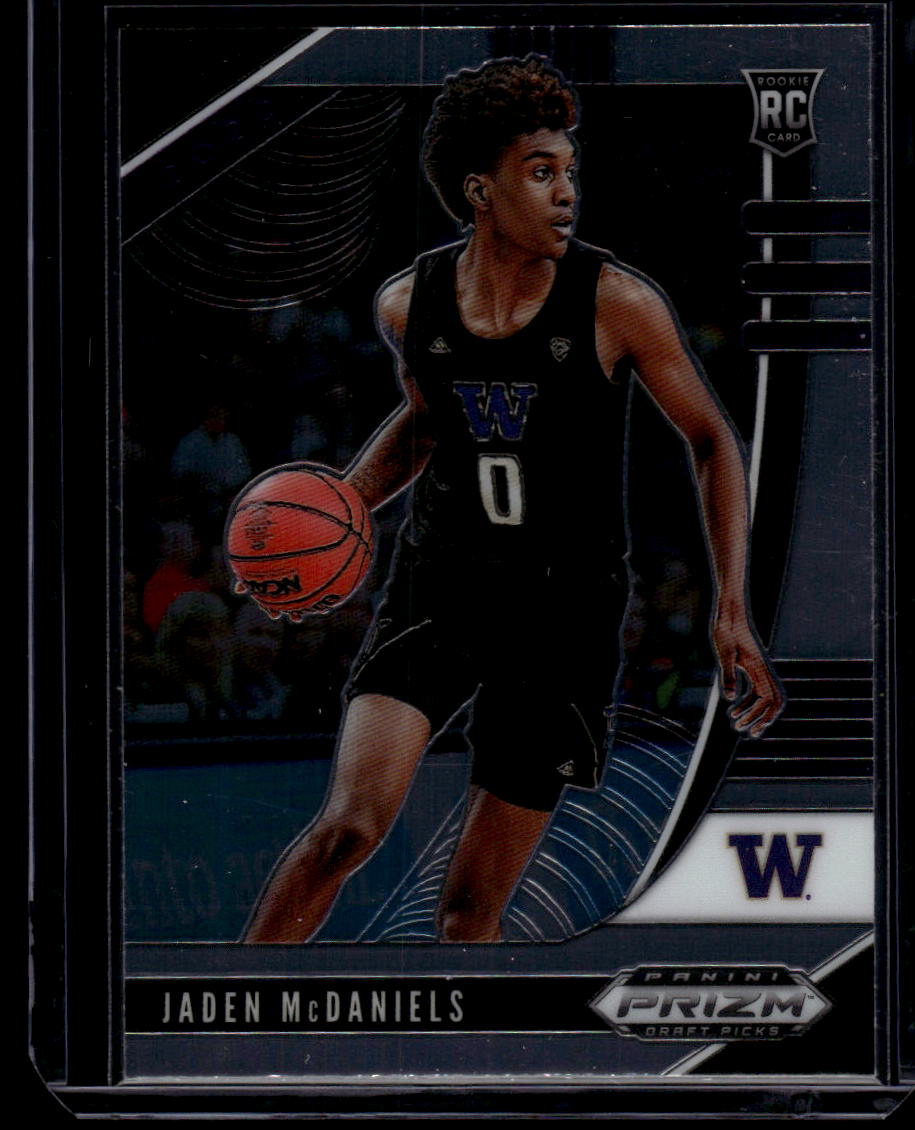 2020 Panini Prizm Draft Picks Collegiate #11 Jaden McDaniels