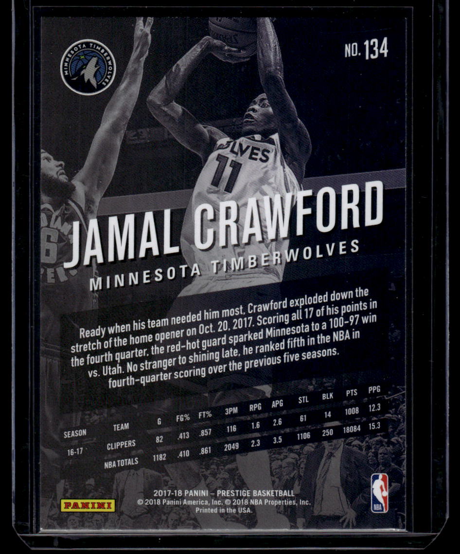 2017-18 Panini Prestige #134 Jamal Crawford