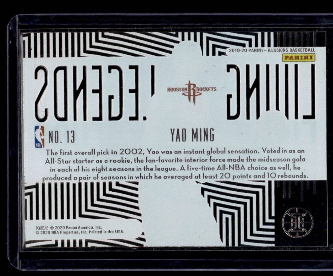 2019-20 Panini Illusions #13 Yao Ming Living Legends