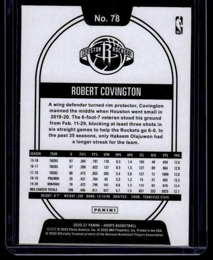 2020-21 Hoops #78 Robert Covington