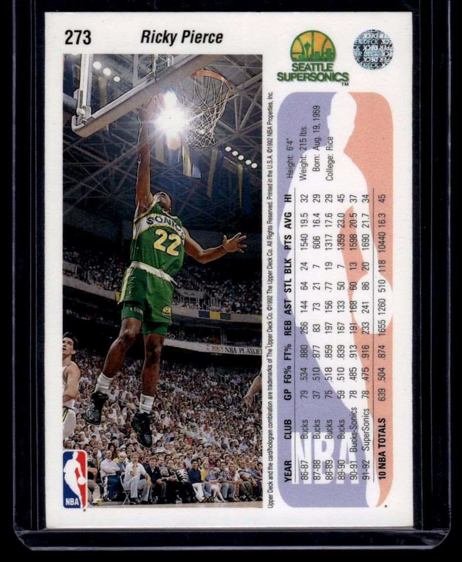 1992-93 Upper Deck #273 Ricky Pierce