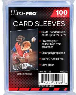 Ultra Pro Soft Card Sleeves 100Stk.